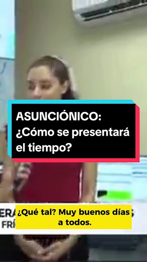 ¿Lluvia en Asunción y gran Asunción? Pronóstico del tiempo en este #Asunciónico2024