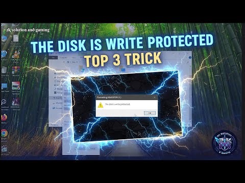 Disk Is Write Protected 😱 | Top 3 Working Solutions (100% Fix USB / Pendrive / SD Card)