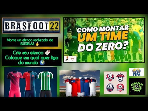 COMO CONSTRUIR SEU TIME NO BRASFOOT DO ZERO / APRENDA O PASSO A PASSO DE COMO EDITAR E CRIAR NO GAME