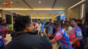 116K views · 6.4K reactions | Meet our 'new cameraman' Usman Khan!  Celebrations in full swing at the team hotel after our first home ground victory!  #KingsVictory #ChittagongKings #WinningVibes | Chittagong Kings | Facebook