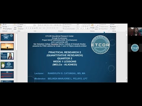 “Practical Research 2 (Quantitative Research) Quarter 2 Week 1 Lessons (MELCs-aligned)”