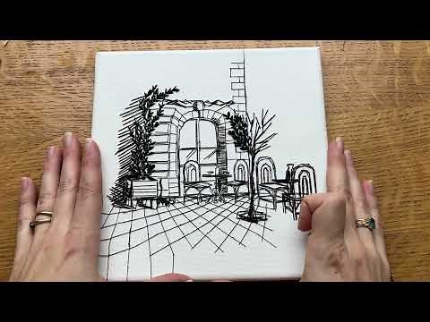 Storytelling with Thread Sketching - Real Time Embroidery with Elin Petronella