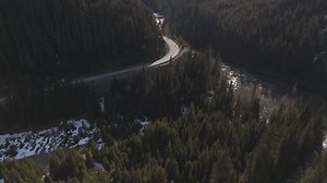 Winding Road Through Snowy Mountain Forest Stock Footage Video (100% Royalty-free) 3794600847 | Shutterstock