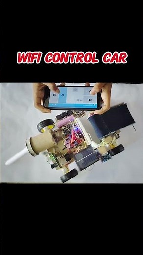 Wireless Control Car using ESP8266 | WiFi Controlled RC Car Project#technicalsubham #robotics