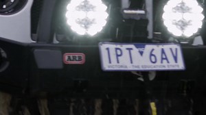 Night Hawk Driving Lights ✅ Spot beam to flood beam at the turn of a dial ✅ 8 adjustable brightness settings ✅ Solid construction, built to last | Bushranger 4x4 Gear