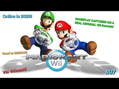 Mario Kart Wii Online - Road to 9999VR (Wii) #07 Actually hitting 8000VR this time!