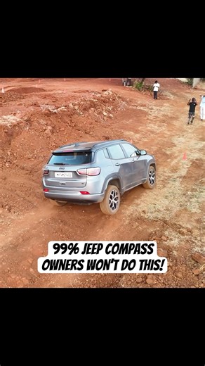 99% of Jeep Compass 4x4 owners won’t do this! #jeepcompass4x4 #jeepcompass @jeepindia #jeeplife