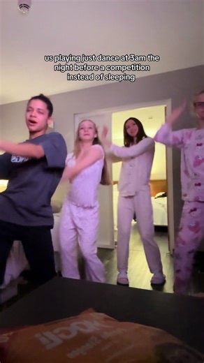 Late Night Just Dance Before Competition