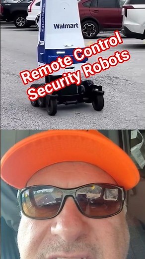 New ROBOT SECURITY GUARDS 🚔 @ Walmart