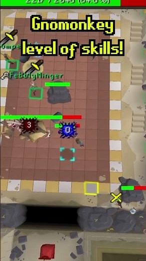 Gnomonkey level of skills in TOA | OSRS