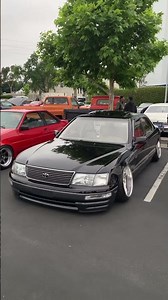 Bagged 1995 lexus ls400