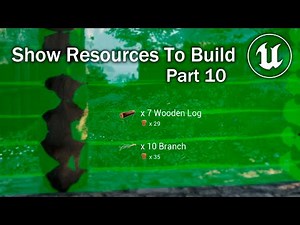 Unreal Engine 5 Tutorial - Building System Part 10: Show Resources to Build