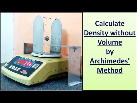 Density Measurement by Archimedes' Method