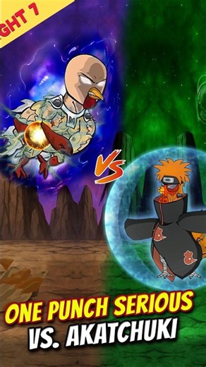 Akatchuki vs One Punch Serious - MANOK NA PULA #games #androidtablet #manoknapula