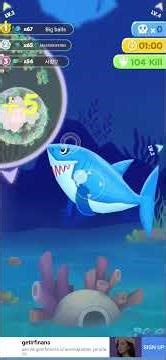 playing as a shark #fishdomads