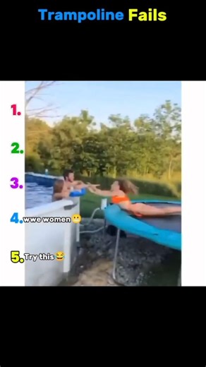 Ranking best trampoline fails😹