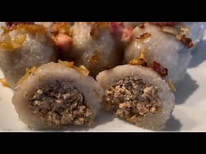 Potato Dumplings with Meat / Pyzy Ziemniaczane z Mięsem