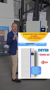 🔋 Invertor DEYE 12kW Stocare 20,48kWh – Eficiență și Independență Energetică! 🔋📦 Disponibil acum! 📍 Comandă de pe SolarTech.ro #Deye #InvertorHibrid #EnergieVerde #BaterieSolara #SistemFotovoltaic #AutonomieEnergetica #LiFePO4 #EnergieRegenerabila #SolarTech #casaverde #vtac | SolarTech Fotovoltaice