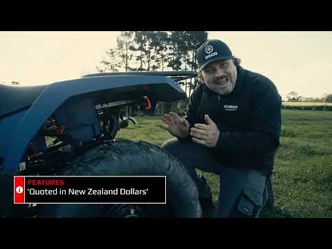 Features and Benefits Yamaha Kodiak 450