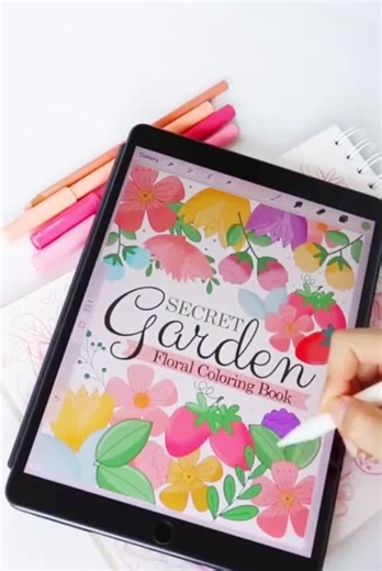 Step into a world of calm and color. With 16 hand-drawn pages made for your iPad, you can relax, explore, and let your creativity bloom—no perfection required, just pure joy. Procreate Coloring book: https://mariapalitostudio.com/shop/floral-digital-coloring-book/