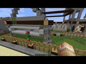 Minecraft Tuto : construction d'une forge médiévale