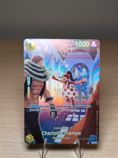 Pulled a Charlotte Flampe from OP-10 Royal Blood One Piece TCG