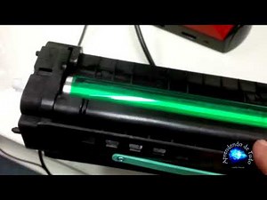 Trocar toner e Unidade de Imagem da Samsung SCX 6555