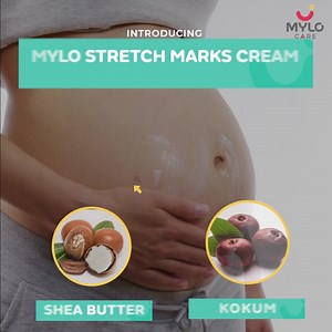 Mylo Care’s Stretch Marks Cream is made with Saffron, Shea Butter, Kokum and Coconut Oil which are ultra-hydrating and nourishing for smooth and soft skin. Why Mylo Care Stretch Marks Cream? ✔Takes All Round Skin Care ✔Soothe Itchy & Stretchy Skin ✔Promotes Skin Elasticity and Clarity ✔All-Natural Ingredients with no chemicals Mylo is trusted by 10 lakh moms ✅ Secure payment options ✅ Trusted reviews by verified buyers ✅ High quality assured | Mylo Care