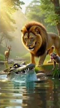 The Lion Who Brought Peace to the Jungle | 3D Animated Story...#LionKing#JungleKing#