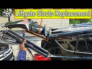 How to Replace Liftgate Struts on Toyota