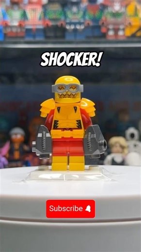 I made LEGO SHOCKER from Spectacular Spider-Man! #shorts