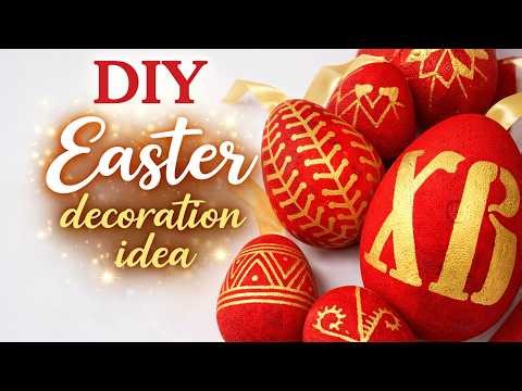 Easter decorations idea for your home or church / Easter eggs / DIY Easter decoration