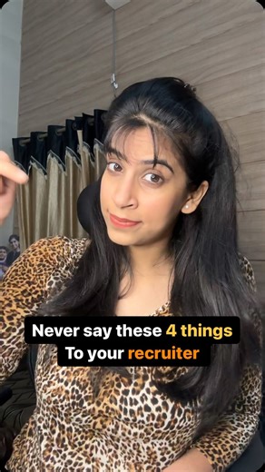 Miss Gandhi on Instagram: "DON’T say these 4 things to your recruiter ❌ A lot of people have told me that they answer all their field-related questions correctly during an interview. However, they still didn’t get the job. Why? Because they didn’t know how to answer the most common yet challenging questions. 1. 𝐖𝐡𝐲 𝐚𝐫𝐞 𝐲𝐨𝐮 𝐥𝐞𝐚𝐯𝐢𝐧𝐠 𝐲𝐨𝐮𝐫 𝐣𝐨𝐛? ❌ Don’t say: “I hate my job.” ✅ Say: “I’m looking for opportunities that align with my skills and foster a positive environment.” 2. �