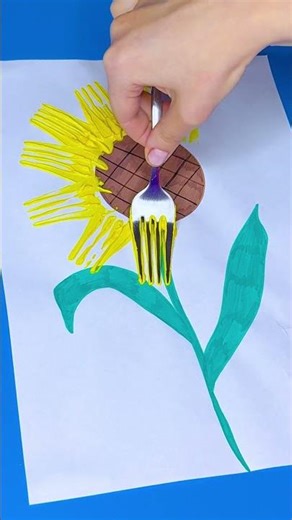 🌸 Lustige Blumen Kunst 🎨 Kreativ mit Mama 🌟