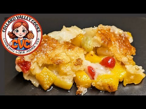 Fruit Cocktail Cobbler, Made with My Classic Cobbler Shortcut Recipe