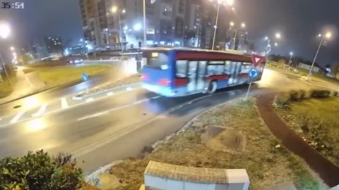 Wild Video Shows Mercedes-Benz Flying Over Traffic