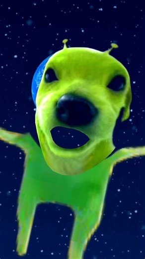 alien dog sing pretty little baby alien dog ver