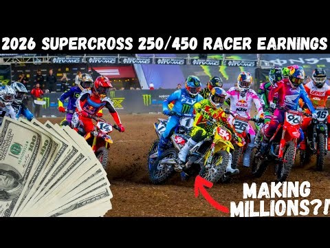 How Much Money Did Supercross Racers Make in 2026?