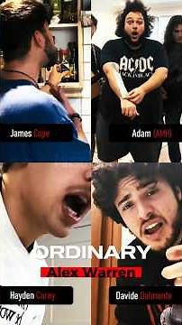 Alex Warren - Ordinary song cover | Who will win this trend #trending #coversong #singingchallenge