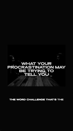 If you keep procrastinating the same kind of task, it’s not random. It’s feedback.