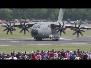 Airbus A400M best spectacular maneuvers Combat Short takeoff landing and Wingover