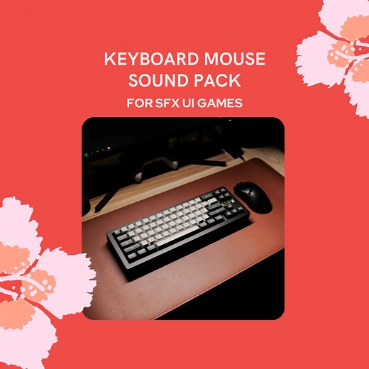 Keyboard & Mouse SFX Pack - UI & Foley Sounds by Luna Desuwa