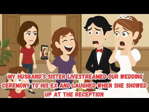 My Husband’s Sister Livestreamed Our Wedding Ceremony to His Ex and Laughed When She Showed Up at