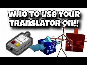 HOW TO GET TRANSLATOR and who to give it to first IN BEE SWARM SIMULATOR