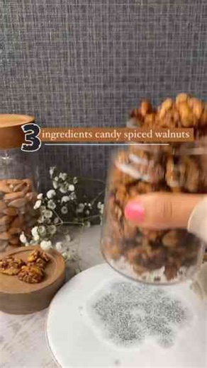 3-Ingredient Spiced Candied Walnuts The Ultimate Fall Snack Hack