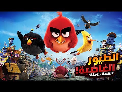 مغامرات الطيور الغاضبة لإنقاذ جزيرتهم | افلام ديزني الملخص كامل | ملخصات افلام كرتون Angry Birds