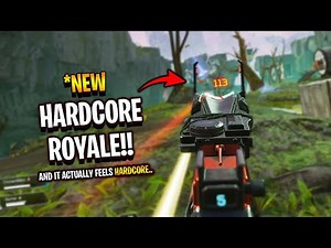 this is the *NEW HARDCORE mode in Apex!! - Apex Legends