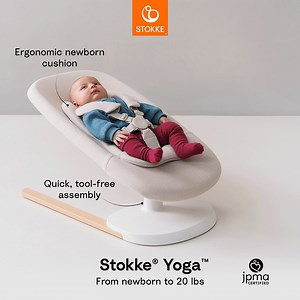 From the brand behind Tripp Trapp®— meet Stokke® Yoga™! A baby bouncer & swing designed for movement & comfort. | Stokke | Facebook