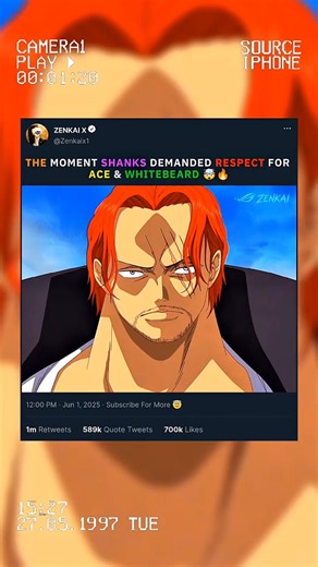 Shanks Stops The Marine Ford War 🗿🔥 #onepiece #luffy #shanks #ace #trend #shorts #amv