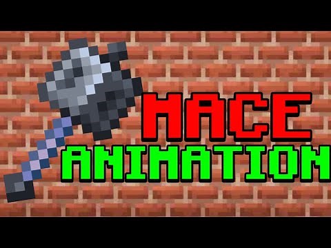 Minecraft mace green screen !!